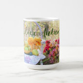 Naam, prachtige herfstkleur print 15oz koffiemok (Center)