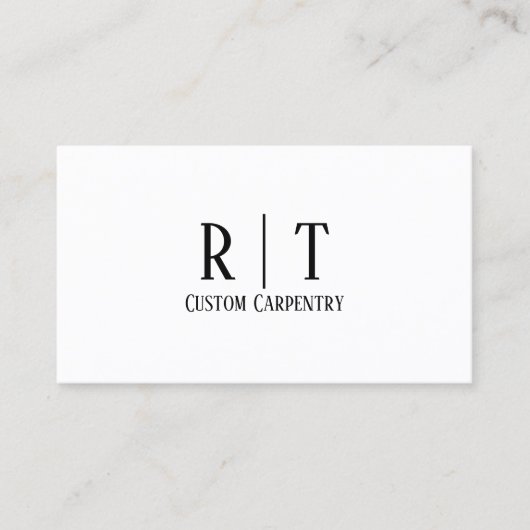 Naam QR Code Licentie # Professioneel Modern Zwart Visitekaartje (Voorkant)