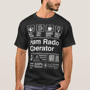 Naam radio operator functie Beschrijving functie T-shirt