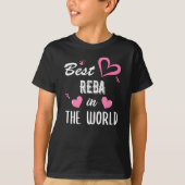Naam Reba, Beste Reba in de wereld T-shirt (Voorkant)