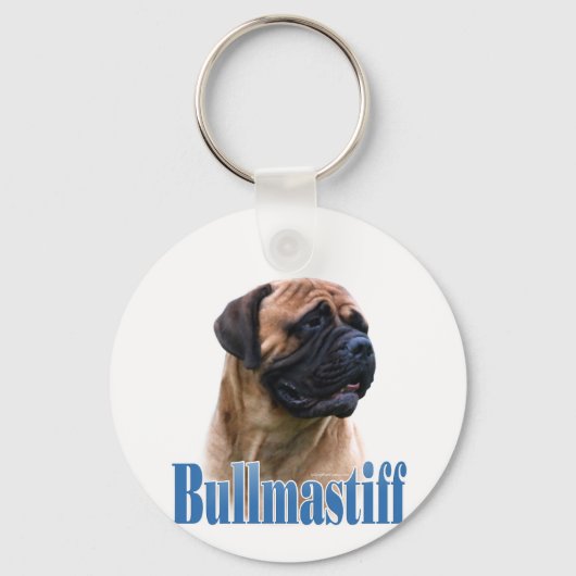 Naam Red Bullmastiff Sleutelhanger (Voorkant)