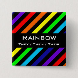 Naam regenboogstrips / Button ronoun