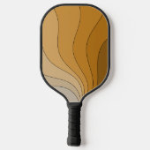 Naam Retro vintage Pickleball Paddle (Achterkant)