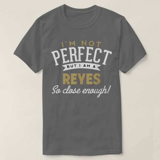 Naam Reyes Reyes T-shirt (Design voorkant)