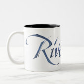 Naam Rivendell gestructureerd Tweekleurige Koffiemok (Links)