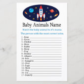 Naam Rocket Baby Animals (Voorkant)