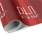 Naam Rode naam Afstuderen PhD Cadeaupapier (Rol Hoek)