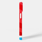 Naam rode sport voetbaljongen Case-Mate iPhone case (Achterkant / Rechts)