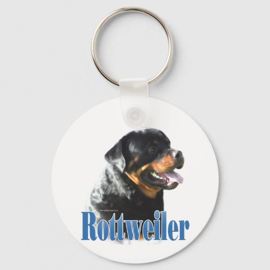 Naam rottweiler sleutelhanger (Voorkant)