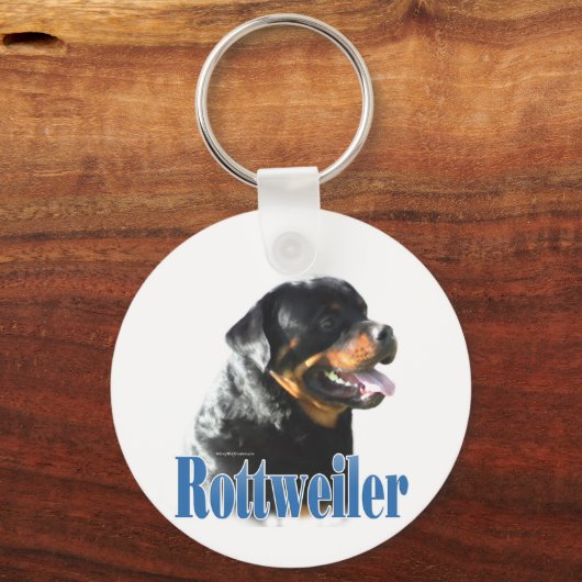 Naam rottweiler sleutelhanger (Voorkant)