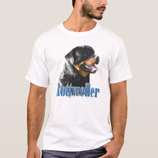 Naam rottweiler t-shirt (Voorkant)