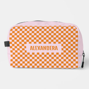 Naam Roze Sinaasappel Bachelorette Bruidsmeisje Toilettasje