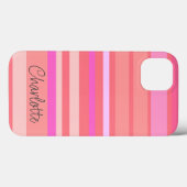 Naam | Roze striptekening Case-Mate iPhone Case (Achterkant (horizontaal))