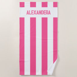 Naam Roze Zwembad Bachelorette Party Strandlaken