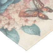 Naam rozen floral waterverf tafelkleed (Gekanteld)