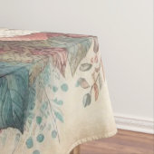 Naam rozen floral waterverf tafelkleed (Voorbeeld)
