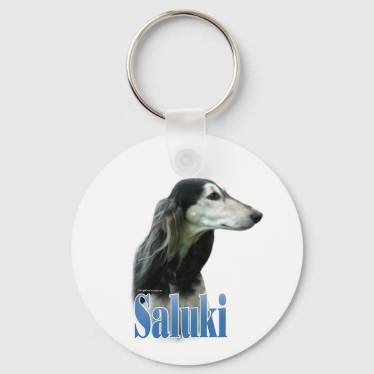 Naam Saluki Sleutelhanger (Voorkant)