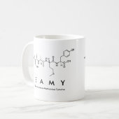Naam Samy peptide mok (Voorkant links)