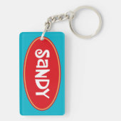 Naam "Sandy" Sleutelhanger (achterkant)