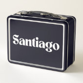Naam Santiago gepersonaliseerd (Achterkant)