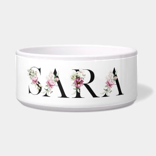 Naam Sara. Voerbakje