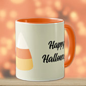 Naam, Schattigee Halloween Candy Corn 11oz Combo Mok
