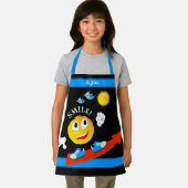 naam Schattigee lachende emoji kinderemoji Schort (Insitu)