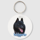 Naam Schipperke Sleutelhanger (Voorkant)