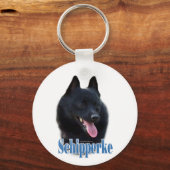 Naam Schipperke Sleutelhanger (Achterkant)
