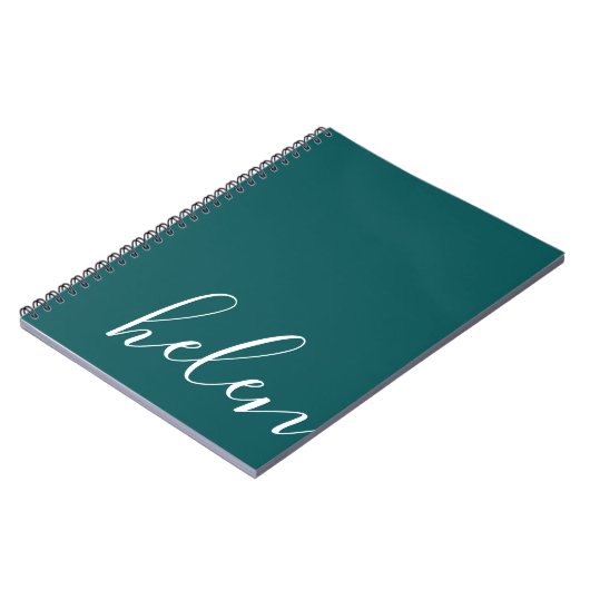 Naam script notitieboek (Linkerzijde)