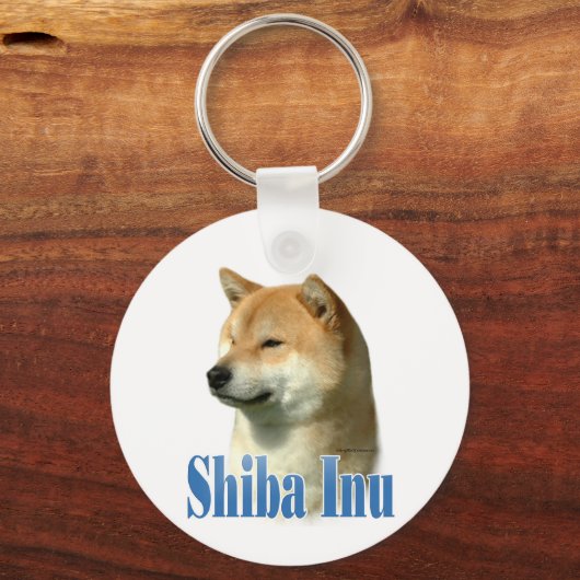 Naam Shiba Inu Sleutelhanger (Voorkant)