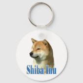 Naam Shiba Inu Sleutelhanger (Achterkant)