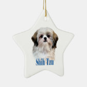 Naam Shih Tzu Keramisch Ornament (Rechts)