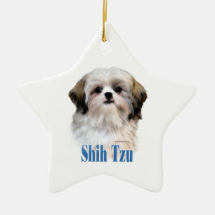 Naam Shih Tzu Keramisch Ornament