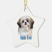 Naam Shih Tzu Keramisch Ornament (Links)