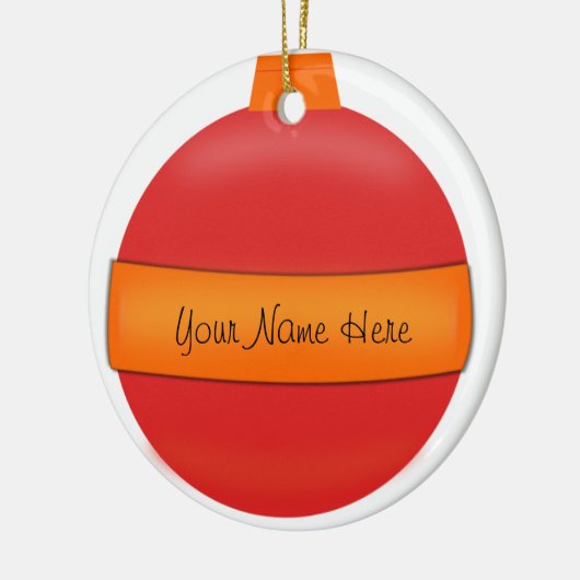 Naam sierstructuur keramisch ornament (Links)