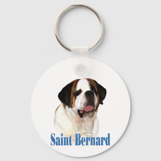 Naam Sint Bernard Sleutelhanger (Voorkant)
