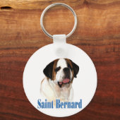 Naam Sint Bernard Sleutelhanger (Voorkant)