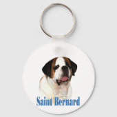 Naam Sint Bernard Sleutelhanger (Achterkant)