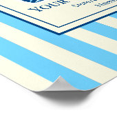 Naam skigebied Striped Mountain Poster (Hoek)