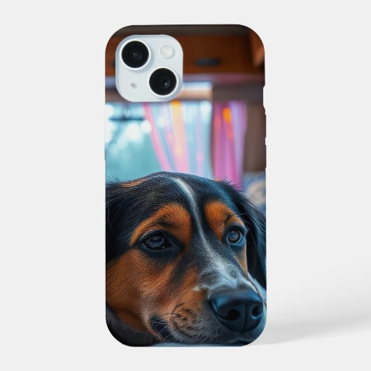 Naam: Slaap Honden Dromen iPhone 15 Case (Achterkant)