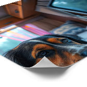 Naam: Slaap Honden Dromen Poster (Hoek)