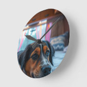 Naam: Slaap Honden Dromen Ronde Klok (Hoek)