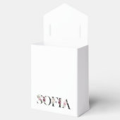 Naam Sofia. Bedankdoosjes (Geopend)