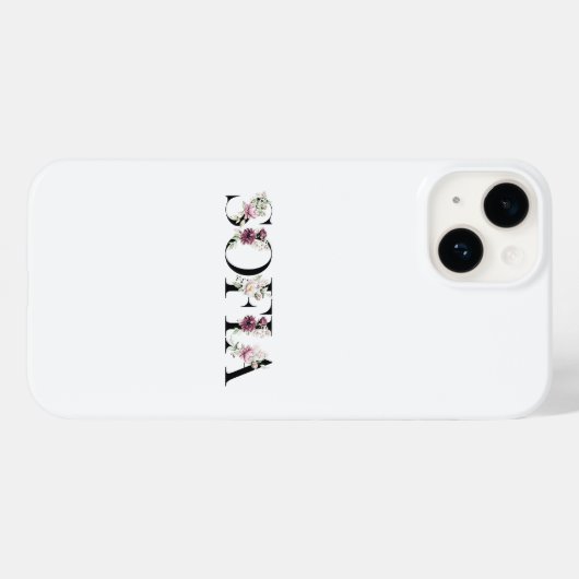 Naam Sofia. Case-Mate iPhone Case (Achterkant (horizontaal))
