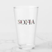 Naam Sofia. Glas (Voorkant)