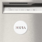 Naam Sofia. Magneet (Insitu (Vaatwasser))