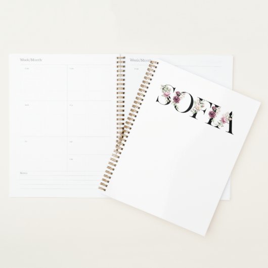 Naam Sofia. Mijn naam is Sofia. Planner (Display)