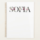 Naam Sofia. Mijn naam is Sofia. Planner (Voorkant)