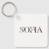 Naam Sofia. Sleutelhanger (Voorkant)